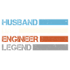 Époux - Papa - Ingénieur - Légende