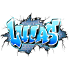 Lucas Graffiti Name