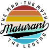 Maturant the man, the myth, the legend Retro Color