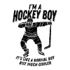 Dabbing Hockey Boy Gift