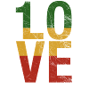 One Love Rasta Distressed