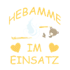Hebamme im Einsatz