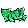 Graffiti Name Maël