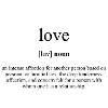Love Definition Dictionary