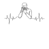 Photographer heartbeat