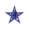 Star motif with a 4th