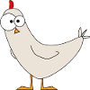 Crazy chicken