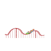 Achterbahn Retro Rollercoaster Freizeitpark Spruch