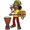 Reggae Reggaeton Jamaica Ragga Peace Jah Rasta