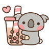 Koala and Bubble Tea