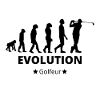Evolution - Golfer