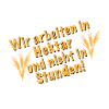 Wir arbeiten in Hektar