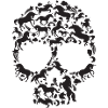SKULL UNICORN