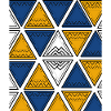 Wax Pembetatu Africa Kente Bogolan