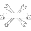 Screwdriver wrench cross