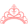 Élégante princesse Tiara
