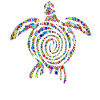 Mandala turtle gift t-shirt