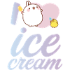 Molang Piu Piu Eis I Love Ice Cream