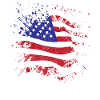 USA-flag Amerika-flag