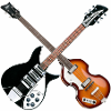 Guitar and bass