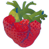 Strawberry heart
