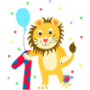 Primer cumpleaños 1er año León Dulce Regalo