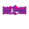 Canicross run with dog