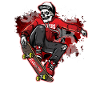 Skateboard Zombie