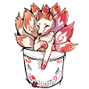 Poche Mignon Kitsune Renard