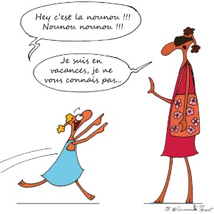 Nounou - Vacances incognito - Fille