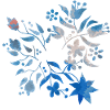 Fleurs et feuilles