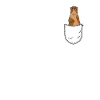 Otter Tasche Seeotter Wiesel Brusttasche