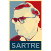 Jean-Paul Sartre shirt