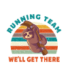 Sloth Running Team Geschenk