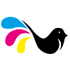 Bunter Vogel Grafik