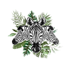 Zebra pony gift