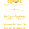 My Datter Rides Horses t-shirt
