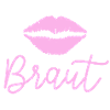 Braut Kuss rosa