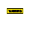 warning