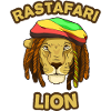 Rastafarian lion reggae Jamaica
