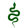 serpent vert