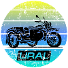 Art Ural Dnepr URSS moto