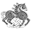 Dotwork Sleipnir