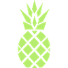 Ananas ananas fluo