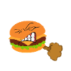 Burger fastfood farting farts flatulence gave