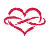 Heart infinite endless love symbol