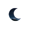 moon and stars