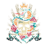 Snake Skull Rose Skull