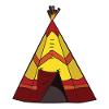 TEEPEE Indian Tent