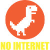 No internet dinosaurs